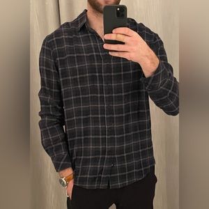 Rails Button Down Flannel Plaid Shirt Worn 6x